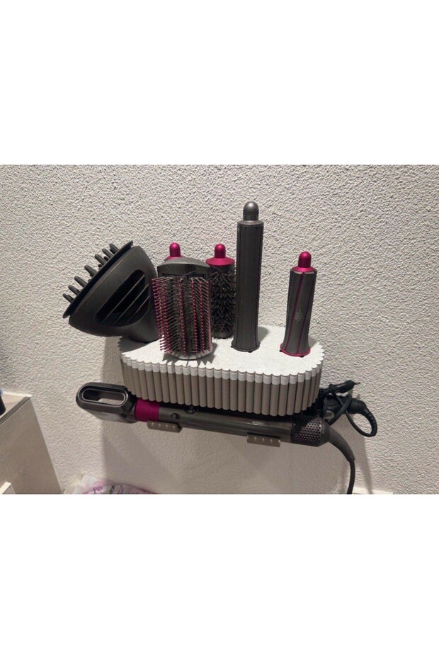 Hair Styling Wall Hanger – Airwrap Compatible Hair Styler and Head Organizer