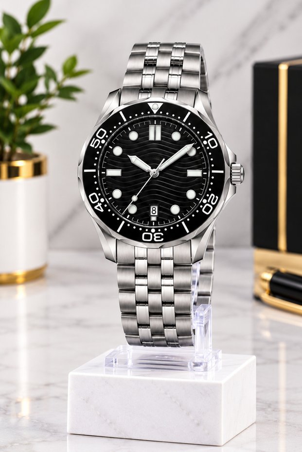 Metal Band Wristwatch Suitable for Sport and Classic Styles