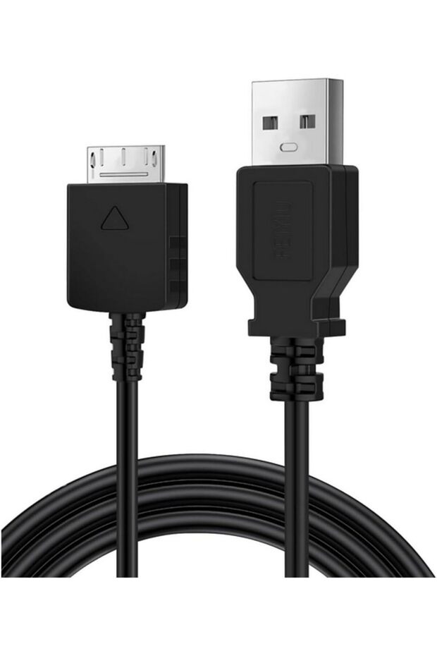 كابل شحن USB بطول 1 متر WMC-NW20MU، كابل بديل للشحن ونقل البيانات، سلك طاقة لأجهزة سوني ووكي