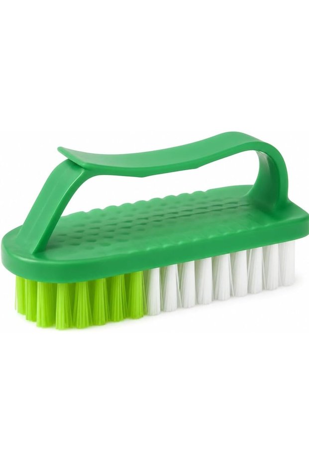 Clothes Cleaning Brush – Durable Reusable Laundry Brush with Comfortable Plastic Handle, Medium Size