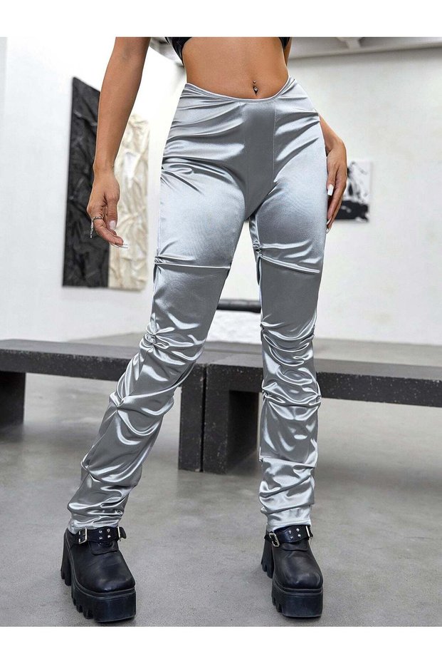 Pantaloni, argintiu