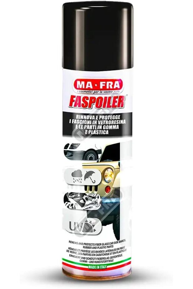 Faspoiler 300ml: black plastic parts polish