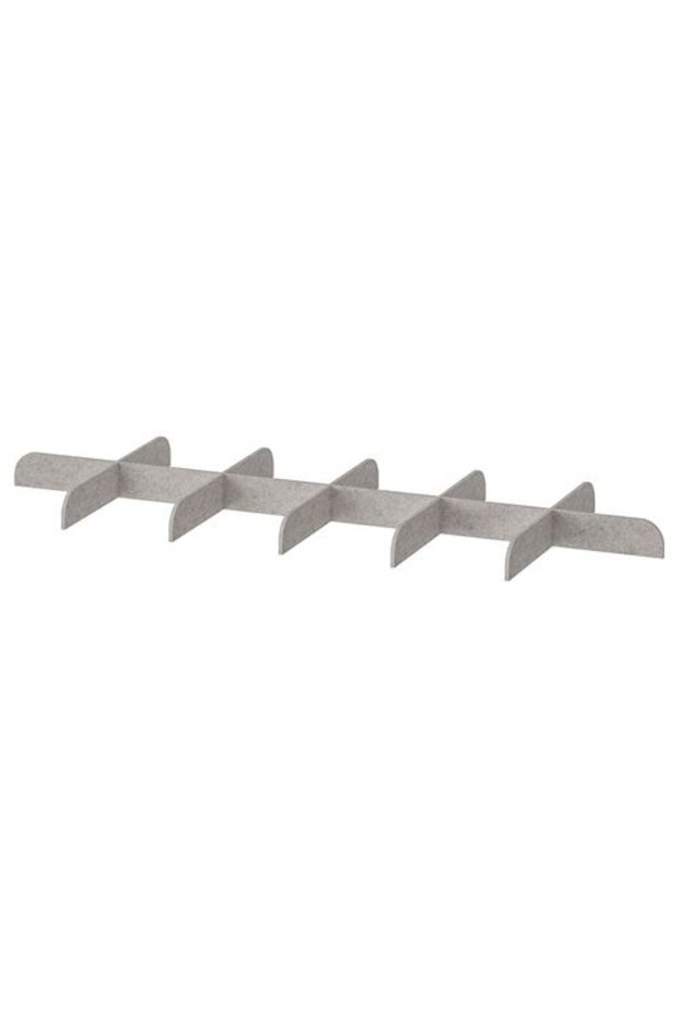 Komplement Sliding Shelf Interior Organizer, Light Gray, 100X35 cm