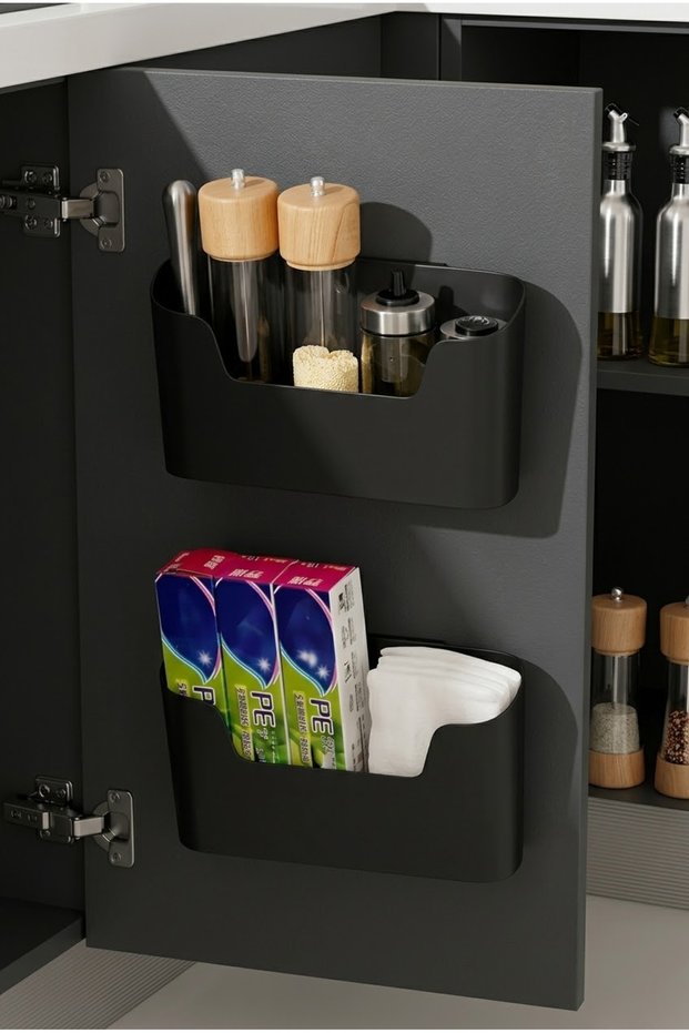 Cabinet Door Organizer, Kitchen Cabinet Organizer (1 Piece)