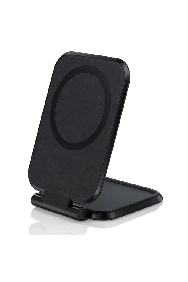 Magnetic Phone Holder, Adjustable Foldable Mobile Stand, Strong Magnetic Grip, Compact Portable Design