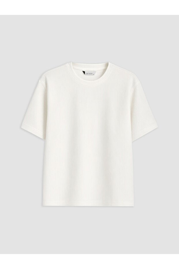 Rmz Gi̇yi̇m Farkiyla Zero Roba Collar Men's T-Shirt