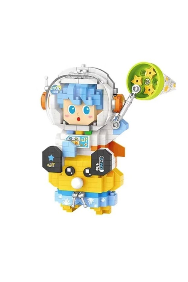 Micro Block Blue Astronaut 390 Pieces Lz8827