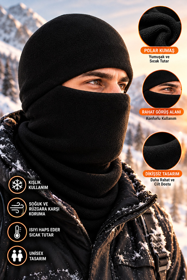 Men's Winter Fleece Balaclava