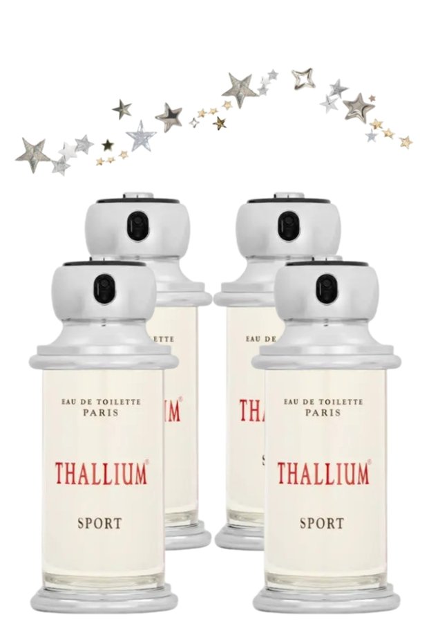 4 قطع Thallium Sport عطر 100ML