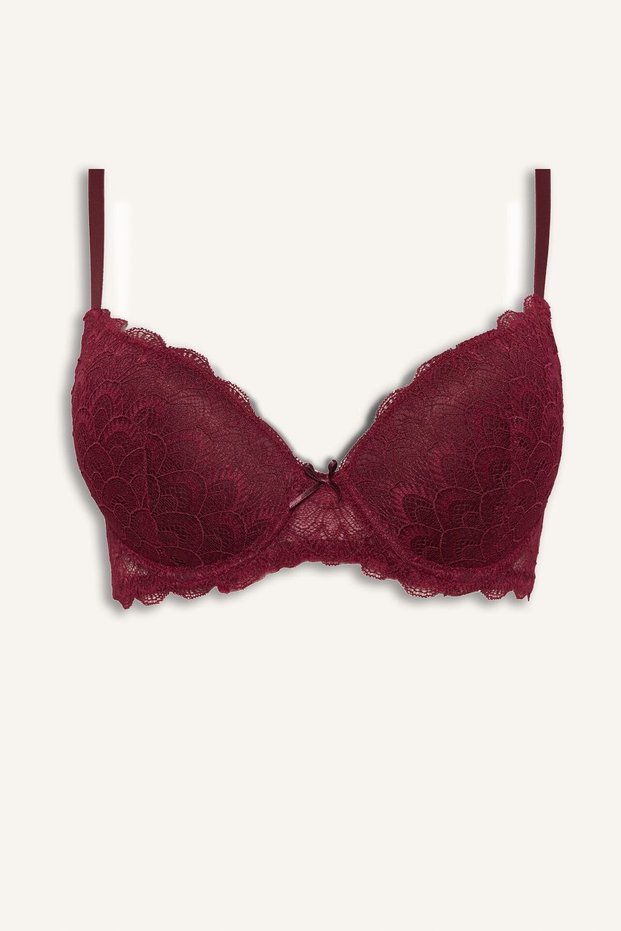 Lace Micro Covered Non-Padded Underwire Bra H8026Ax26Au