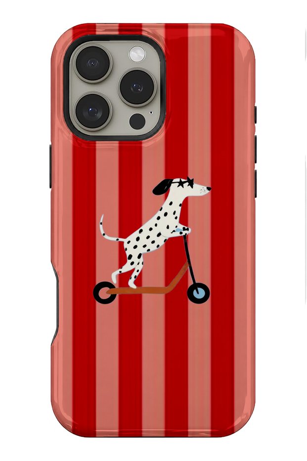 Compatible with iPhone 16 Pro Max - Scooter Köpke, Double Layer Cover, Glossy Surface Protective Case