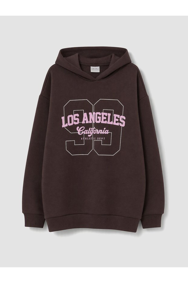 Hooded Girls' Thick Sweatshirt for Style Enthusiasts from Uzg Store