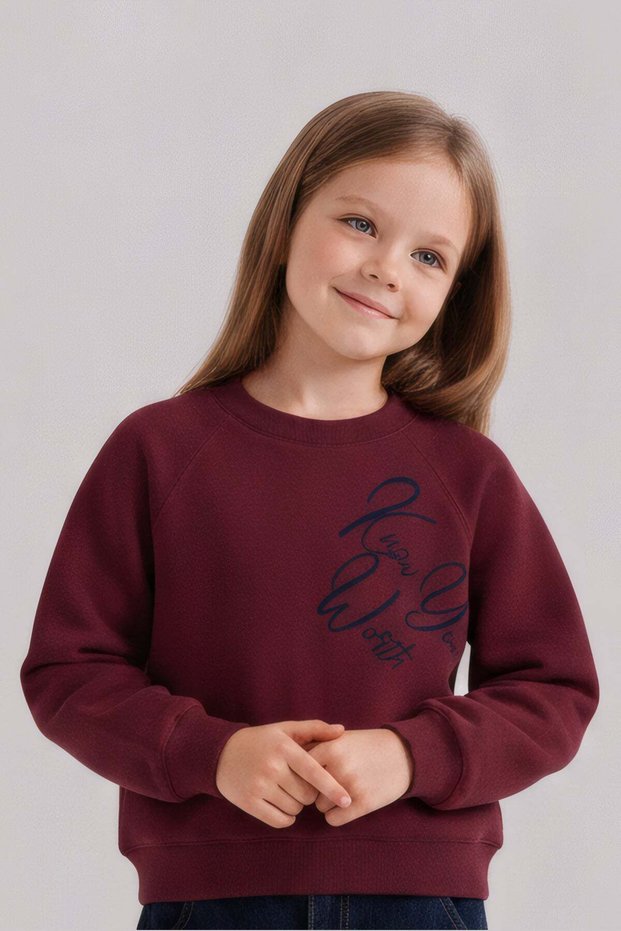 Girl's Sweatshirt Age 4-8 32506