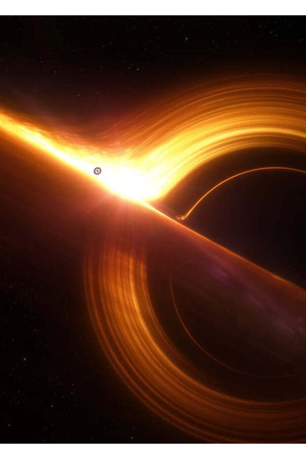 Interstellar Black Hole II Movie Metal Poster - Magnetic Wall Art Print