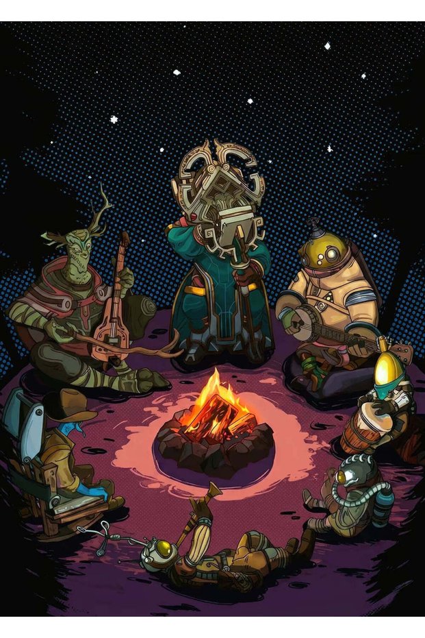 Outer Wilds Gaming Metal Poster - Magnetic Wall Art Print