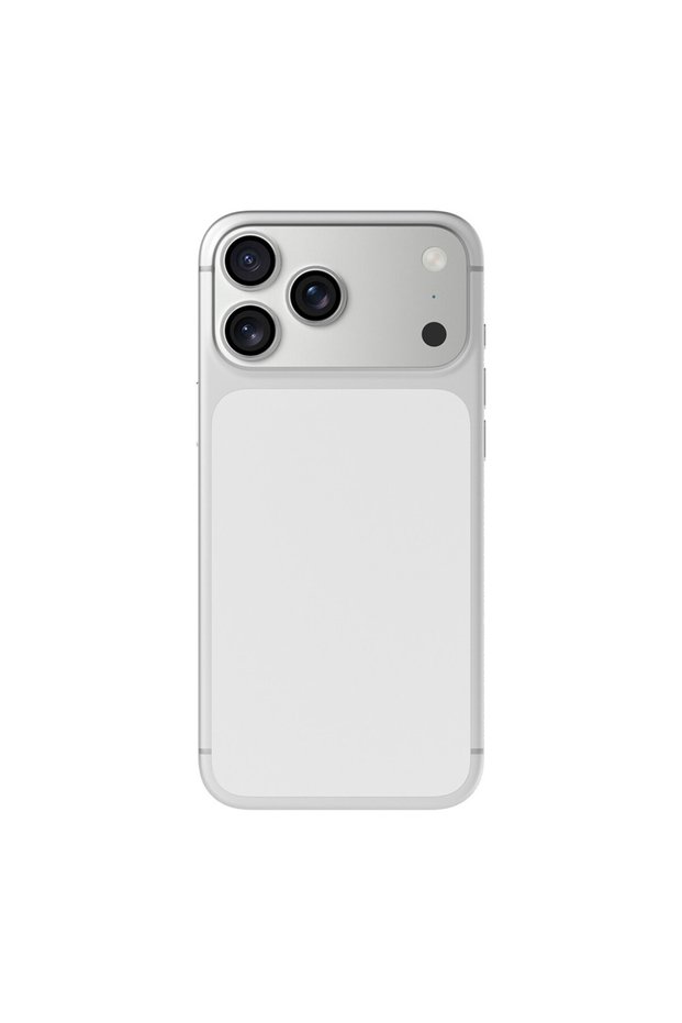 iPhone 18 Pro Alloy Original Anti-Glare Camera Lens Protector with Attachment Silver