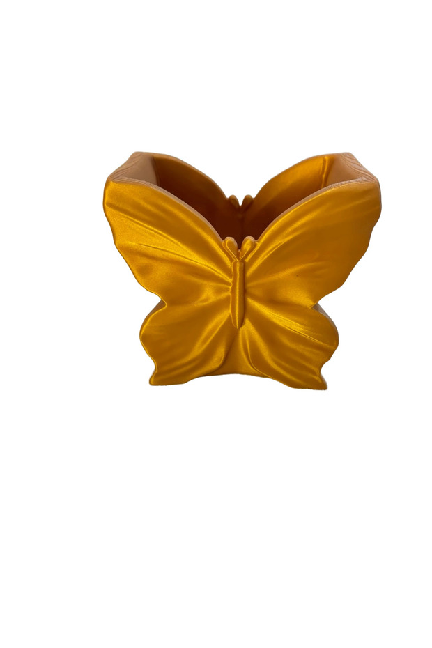 Decorative Pen Holder with Butterfly Design