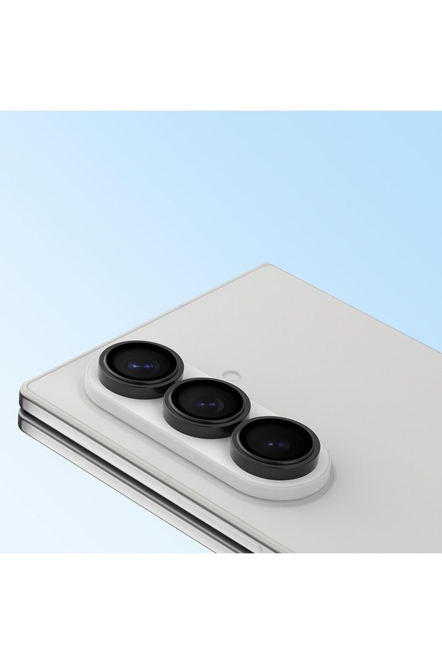 Galaxy Z Fold 8 Ultra Alloy Original Anti-Glare Camera Lens Protector with Attachment Black