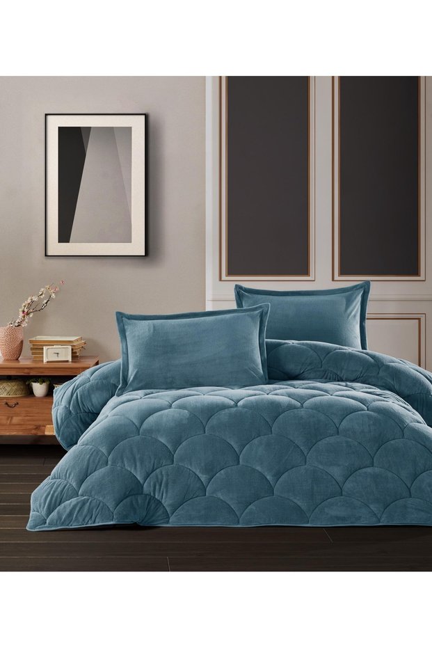 Single Reversible Comforter Welsoft & Duvet Cover Fabric Single Comforter