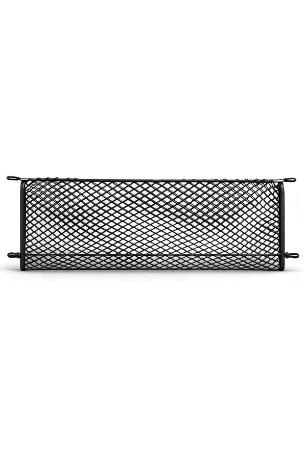 Car Rear Cargo Net, Adjustable Elastic Storage Organizer Net, Trunk Cargo Storage Net Compatible wit