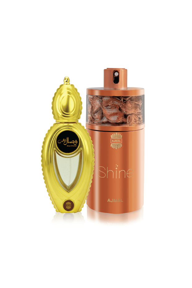 Women's Perfume SET Wisal Dhahab & Shine EDP Duo |50ml + 75ml|Fragrance Gift Set