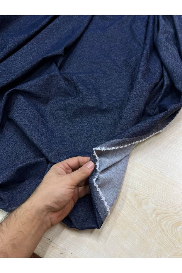Lycra Denim Fabric (Width 150 cm) Fabric