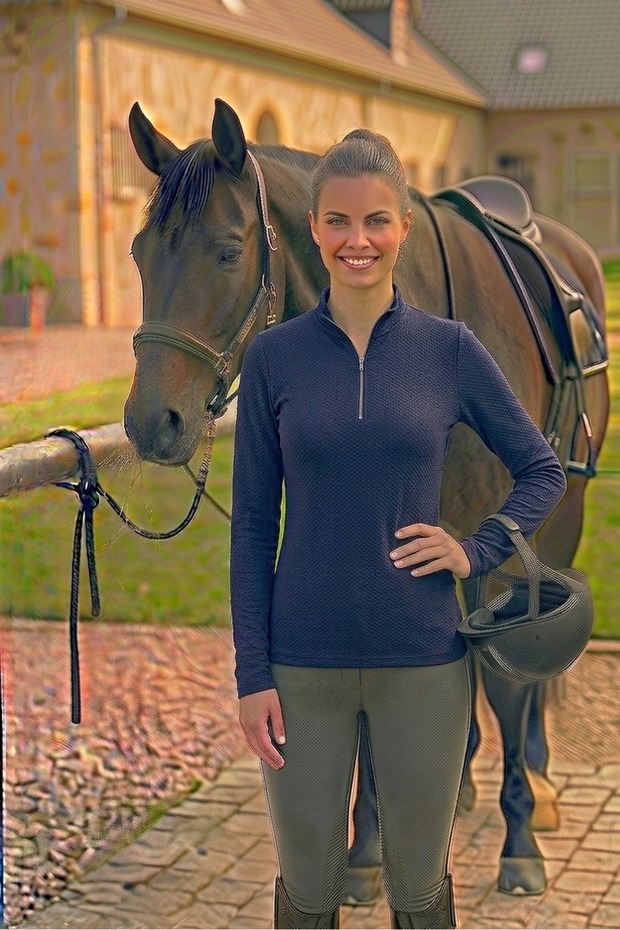 Pikeur Equestrian Zip Sports Sweatshirt