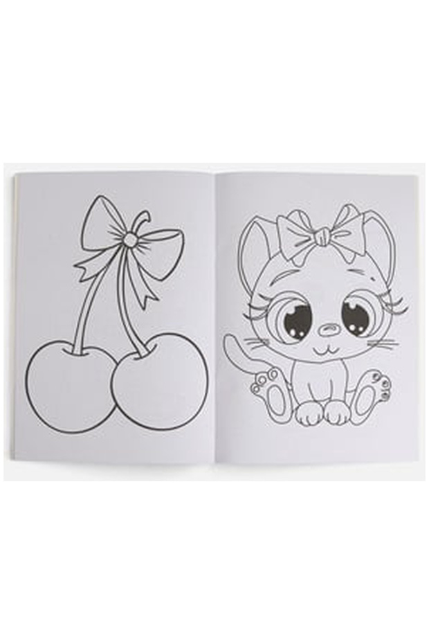 A4 Cherries Coloring Book - 16 Sheets