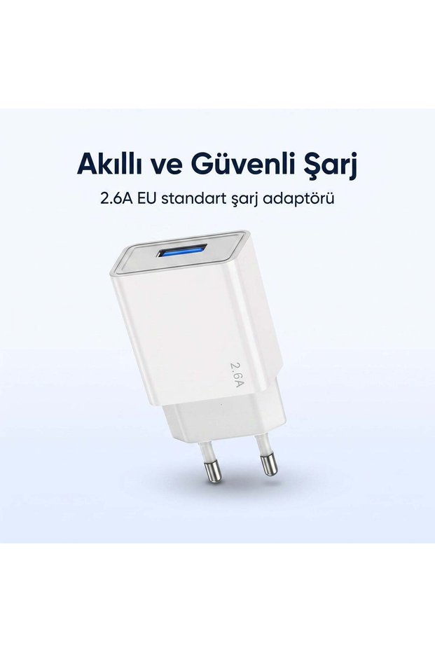 USB Sarj Adaptoru 2.6A – EU Standart