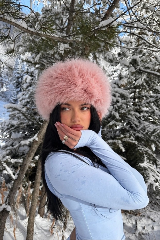 Women's Russian Kalpak Plush Puffy Hat