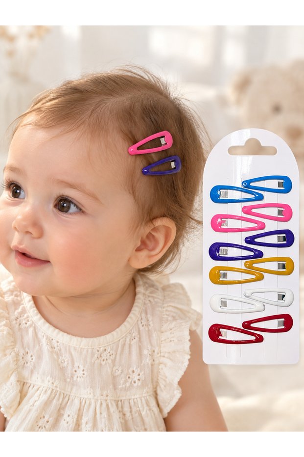 Girl Baby 3 cm Mini Clip Clasp Set