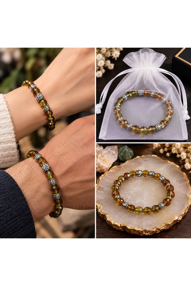 Zultanite Natural Stone Bracelet – Special Design That Changes Color According to Light