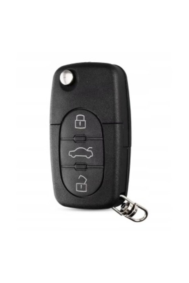 3 Button Ignition Key Shell Compatible Audi A6 1997-2005
