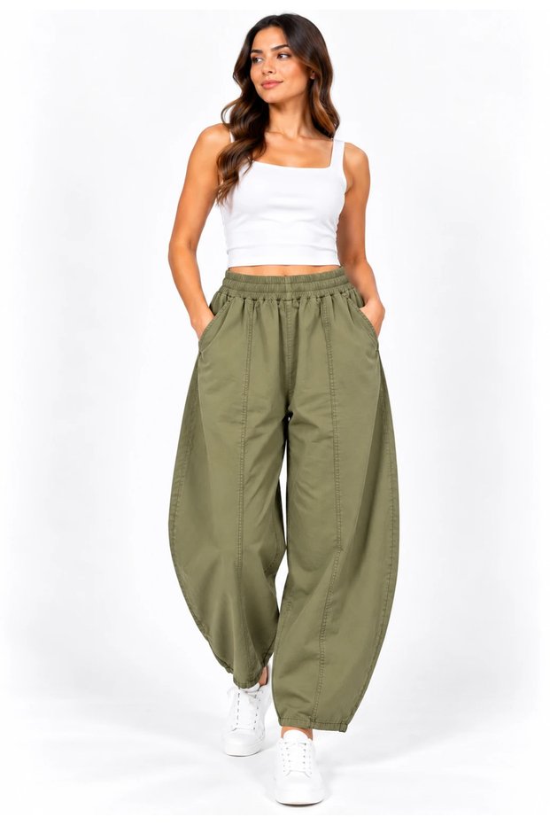 Shalwar Type Gabardine Trousers