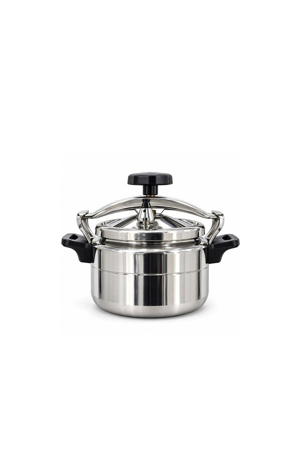 Heavy Duty Arabic Aluminium Pressure Cooker - 6 Litres