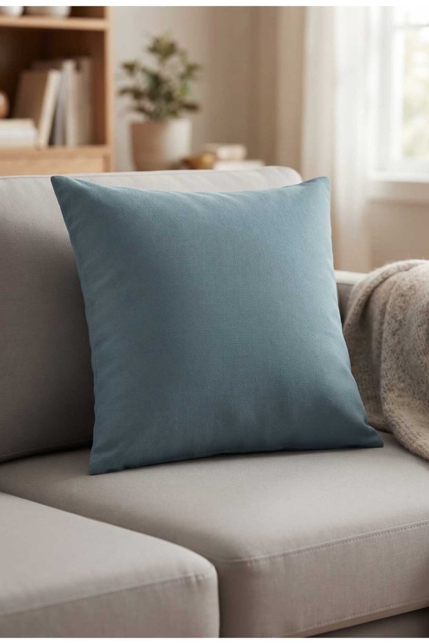 Throw Pillow Cover with Zipper