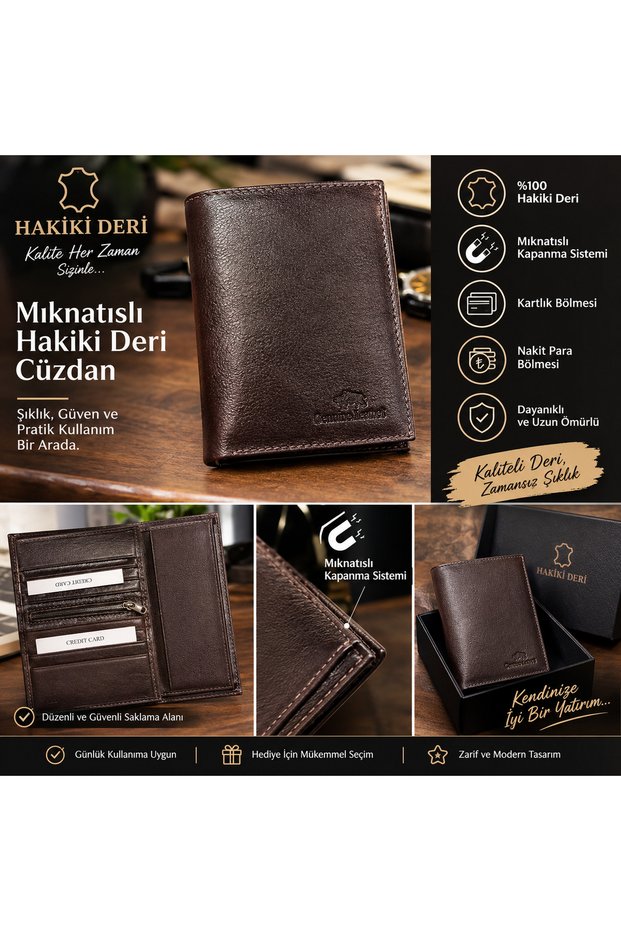 Hakiki deri cüzdan