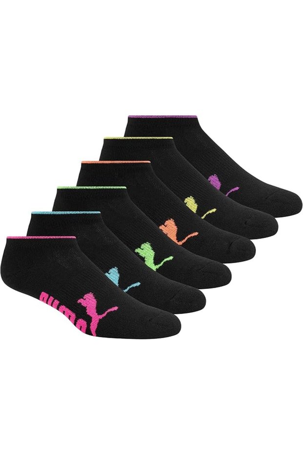 جوارب رياضية نسائية من PUMA، عبوة من 6 قطع