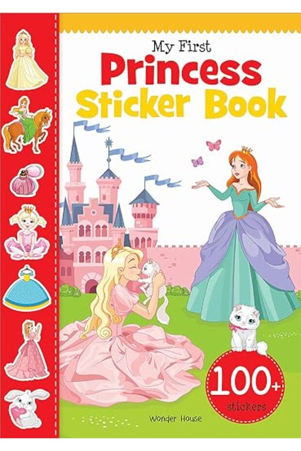 My First Princess Sticker Book : كتب الملصقات الأولى لي