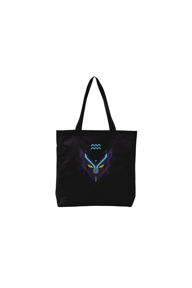 Aquarius Themed Canvas Bag