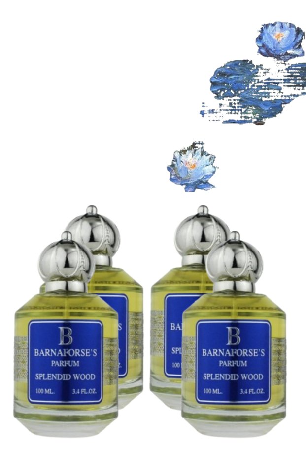 4 قطع من عطر سبلينديد وود 100 مل