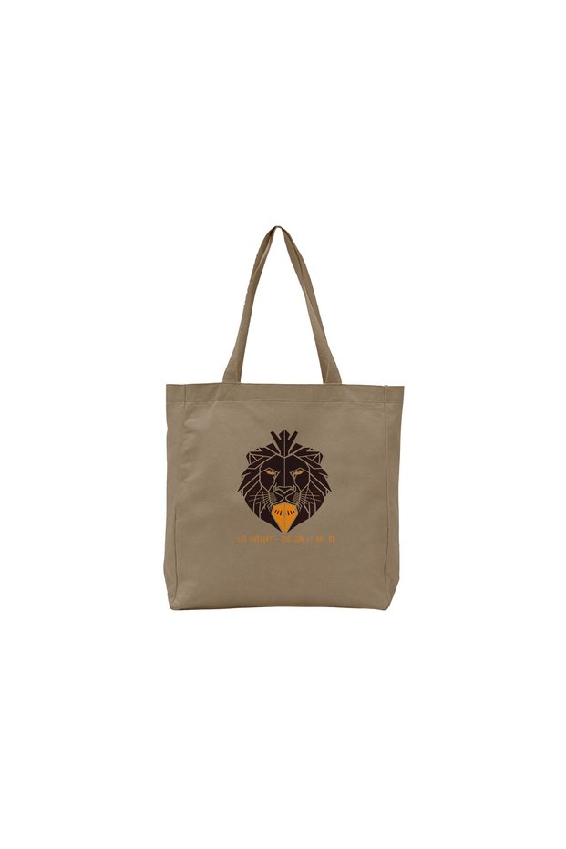 Leo Themed Canvas Bag
