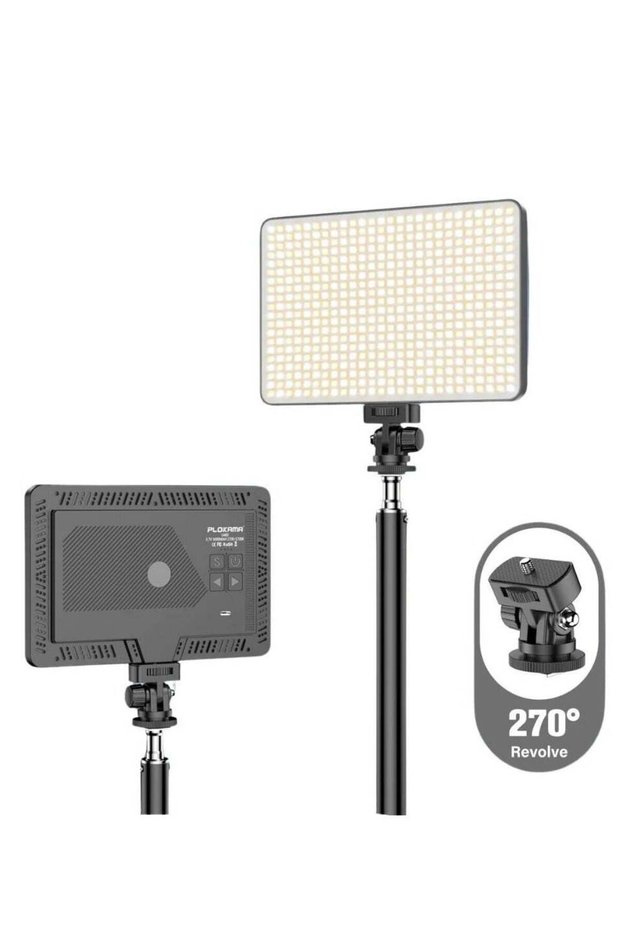 U480 Photography BrightLED Video Light – Rechargeable 5000mAh