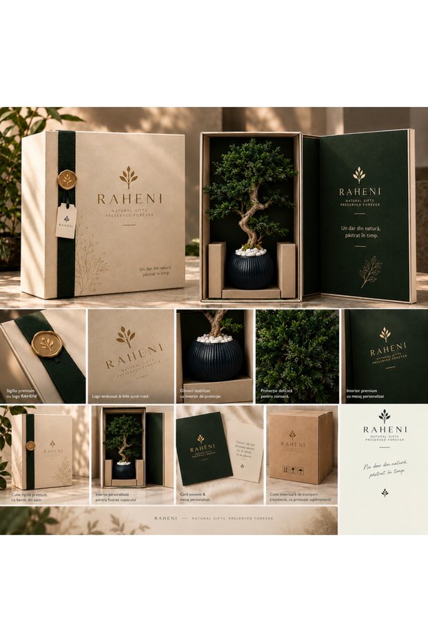 Stabilized decorative tree