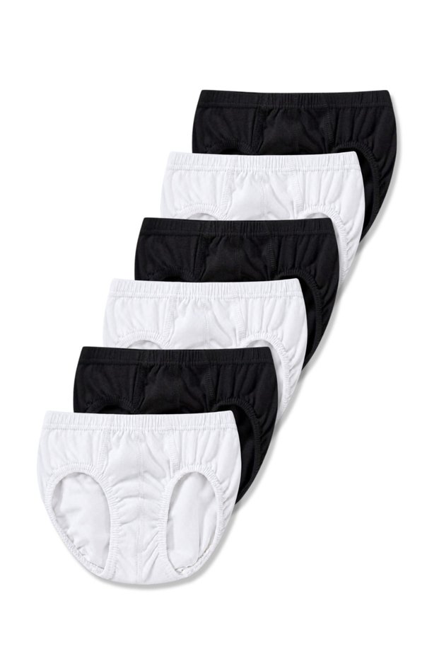 Boys' Cotton Combed Cotton Briefs Set of 6 / Slips / Underwear