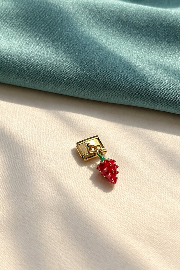 Italian Charm Bracelet Compatible Single Enamel Charm