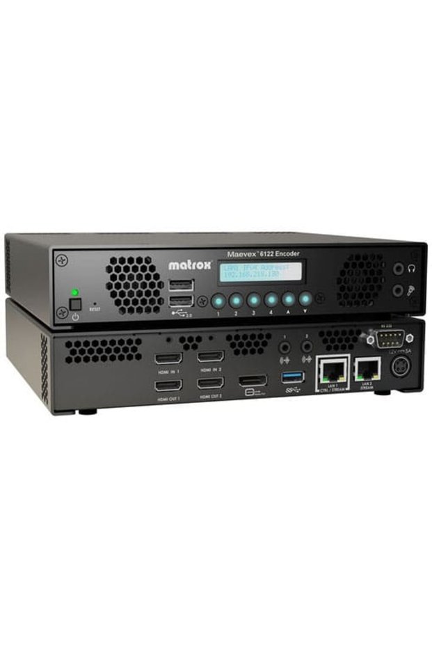 Maevex 6122 encoder dual 4Kp60