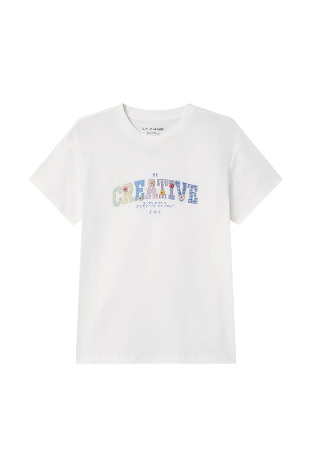 Women's Boyfriend Be Creative Graphic Tee