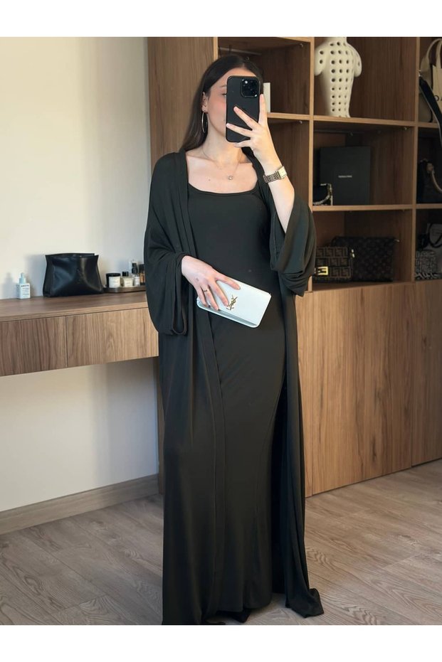 Dress Cardigan 2-Piece Set