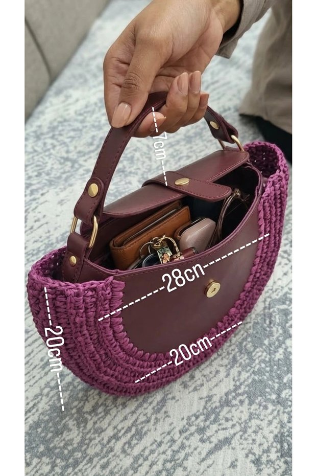 Hand Knitted Handbag
